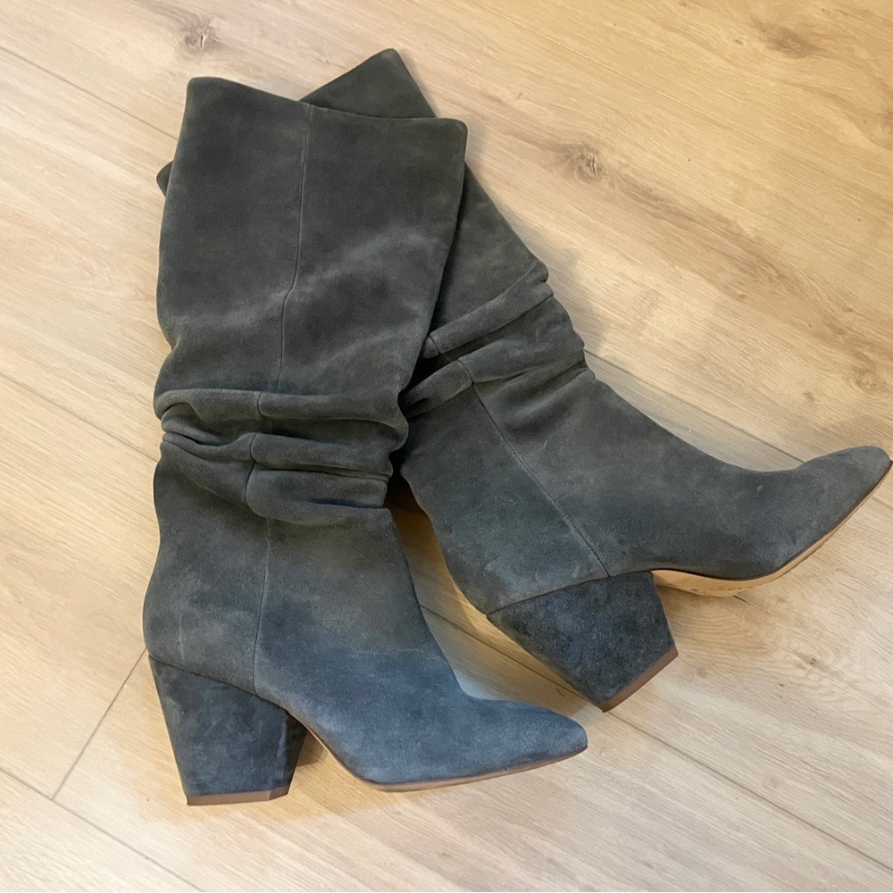 Splendid Suede Boho Slouch Boots